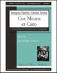 Cor Meum et Caro SATB choral sheet music cover